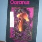 Magazine Ships Free in US  Vintage OCEANUS Oceanography Adaptations Fall 1991 Vol 34 #3