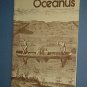 Magazine Ships Free in US  Vintage OCEANUS Oceanography Archaeology Summer 1981 Vol 24 #2