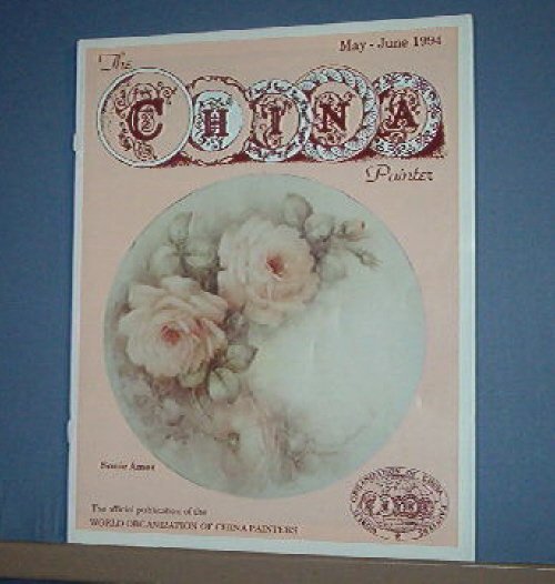 Magazine THE CHINA PAINTER Free Ship in US Porcelain Painting May/June 1994
