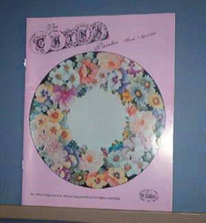 Magazine THE CHINA PAINTER Free Ship in US Porcelain Painting March / April 1995
