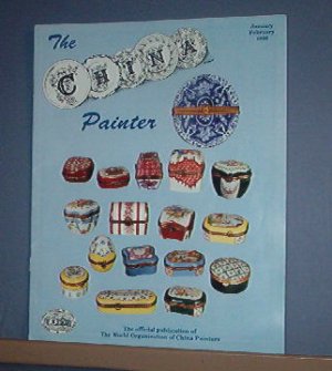 Magazine THE CHINA PAINTER Free Ship in US Porcelain Painting January February 1998