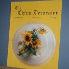 Magazine THE CHINA DECORATOR Free Ship in US Porcelain Painting September 1994