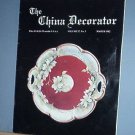 Magazine THE CHINA DECORATOR Free Ship in US Porcelain Painting March 1982