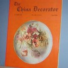 Magazine THE CHINA DECORATOR Free Ship in US Porcelain Painting October 1992