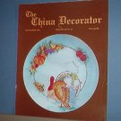 Magazine THE CHINA DECORATOR Free Ship in US Porcelain Painting November 1993