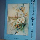 Magazine THE CHINA DECORATOR Free Ship in US Porcelain Painting July 1993
