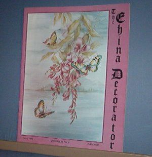 Magazine THE CHINA DECORATOR Free Ship in US Porcelain Painting May 1993