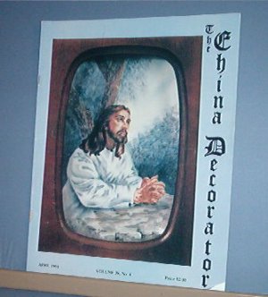 Magazine THE CHINA DECORATOR Free Ship in US Porcelain Painting April 1993