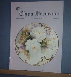 Magazine THE CHINA DECORATOR Free Ship in US Porcelain Painting February 1997