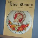 Magazine THE CHINA DECORATOR Free Ship in US Porcelain Painting November 1998