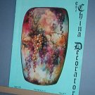 Magazine THE CHINA DECORATOR Free Ship in US Porcelain Painting August 1998