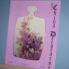 Magazine THE CHINA DECORATOR Free Ship in US Porcelain Painting April 1998
