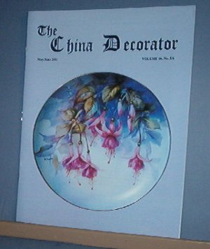 Magazine THE CHINA DECORATOR Free Ship in US Porcelain Painting May/June 2001