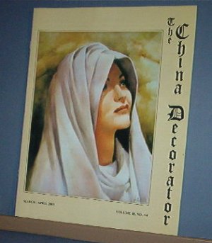 Magazine THE CHINA DECORATOR Free Ship in US Porcelain Painting March April 2003