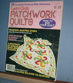 Magazine - Lady's Circle Patchwork Quilts No. 7  1977