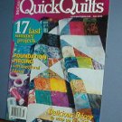 Magazine - McCall's Quick Quilts, 17 fast projects July 2004