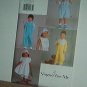 Sewing Pattern Vogue 9297 Overalls, bib, hat, dress jump suit Size 1-4