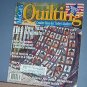 Magazine - McCall's  Quilting February 2002 Patriotic quilt and New Year originals Patterns