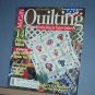 Magazine - McCall's Quilting April 2002 Patriotic qult pattern and more