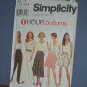Sewing Pattern Simplicity 9873 Skirts and Pants Size XS, Sm & Med