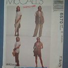 Sewing Pattern McCall's 6570 Vest, Top, Skirt, Pants & Shorts - Size 8 -24