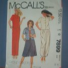 Sewing Pattern McCall's Evelyn de Jonge Pants Suit w/ culottes - Size 8 - 16