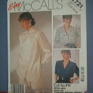 Sewing Pattern McCall's 2721 Three Blouses Size 16-20