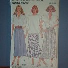Sewing Pattern Butterick 4756 - 3 skirts - Size 8 - 12
