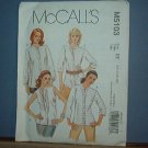 Sewing Pattern: M5103 McCall's Blouse, 4 styles, Size 14 -20
