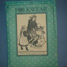 Sewing Pattern:  Old Folkwear hild's Prairie Dress & Pinafore Size   2- 10