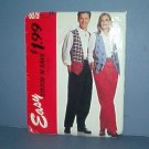 McCall's Sewing Pattern 9079 McCall's Pattern vest and pants Men's and women's, Medium Thru Xtra-Lge