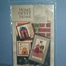 Sewing Pattern Art to Hearts 3 wall hangings, 12X11. 12X19, 9X10. Sweet