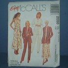 Sewing Pattern McCall's, 2050 Emsemble, top, skirt, pants, jacket. Size 12 - 16