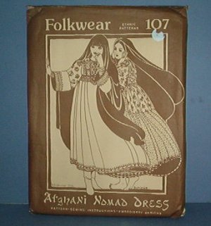 Sewing Pattern Folkwear 107 Afghani Nomad Dress Size 6 - 16