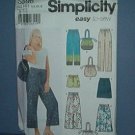 Sewing Pattern Simplicity 5596 Shorts, Skirt, Pants and Purse, Size 6 - 12