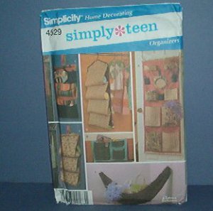 Sewing Pattern Simplicity 4529 Closet Accessories, One Size