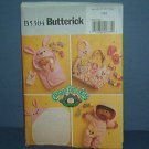 Sewing Pattern Butterick, B5304 Cabbago Patch Kids bag, blanket, jams, Size 11" & 14"