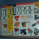 Magazine - 4 copies of Tool Guide by Taunton. 2004, 5, 7, and 8