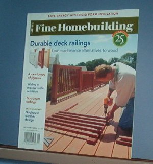 Magazine - FINE HOMEBUILDING Taunton's No.181 September 2006