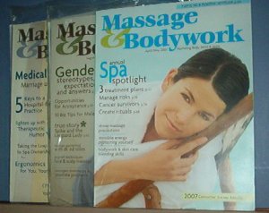 Magazines - Massage & Bodywork - April/May, Aug/Sep, Feb/Mar 2007