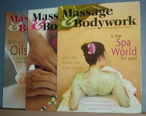 Magazines - Massage & Bodywork - Feb/Mar, Dec,Jan & April/May, 2006