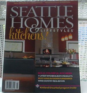 Magazines -  Seattle Homes Lifestyles - Kitchens - July/August 2008