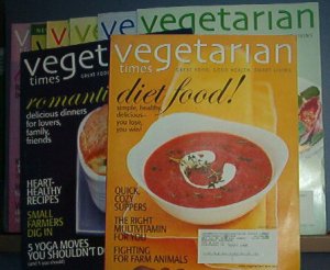 Magazines - Vegetarian Times - Entire year (9 issues) 2005 except July.