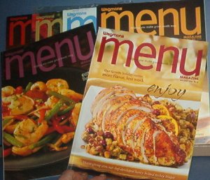 Magazines - Wegmans MENU Magazine - entire year 2006 (4 issues) & Fall & holiday 2005