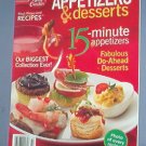 Cooking - Betty Crocker Appetizers & desserts January 2006