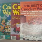 Crochet Pattern Magazine  - Crochet World - The Best Of, Dec 1985, Apr 1986 & Feb 1989