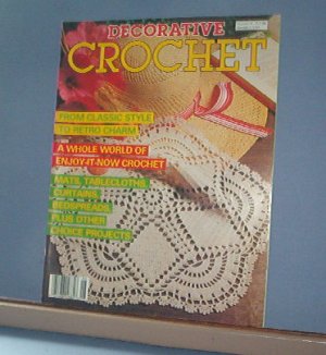 Crochet Pattern Magazine  - Decorative Crochet No. 6