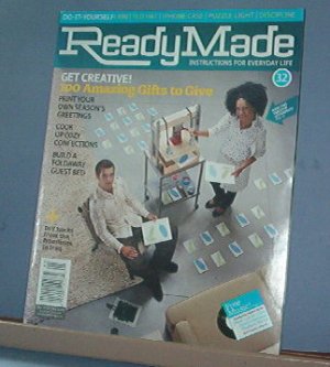 Magazine - ReadyMade - Do It Yourself. December/January 2008 #32