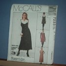 Sewing Pattern McCall's 7233 Jumper amd blouse ize 12, 14 & 16