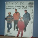 Sewing Pattern McCall's 7409 Unlined jacket, to, pull on pants and headband. Sized 8-18